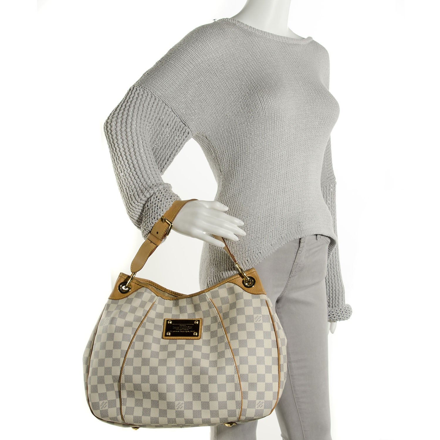 Louis Vuitton Damier Azur Galliera PM 2 of 7