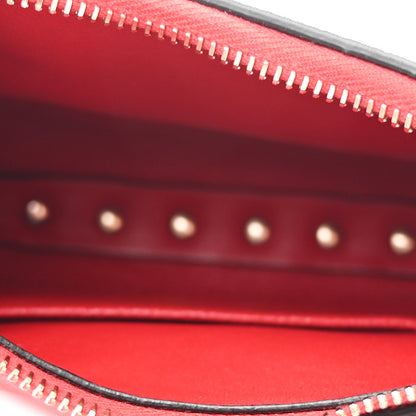 Valentino Garavani Grainy Calfskin Rockstud Mini Hobo Red 5 of 9