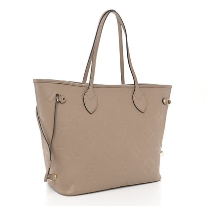 Louis Vuitton Empreinte Monogram Giant Neverfull MM Tourterelle 4 of 10