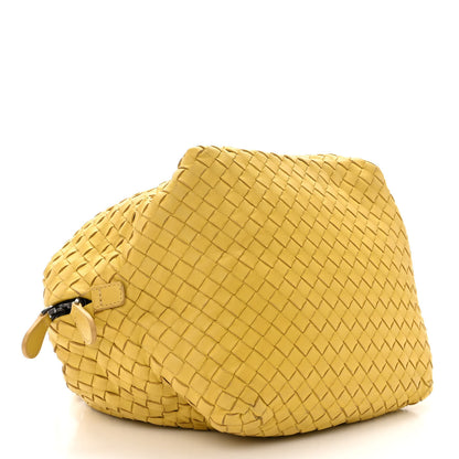 Bottega Veneta Nappa Intrecciato Cube Messenger Chartreuse 4 of 17