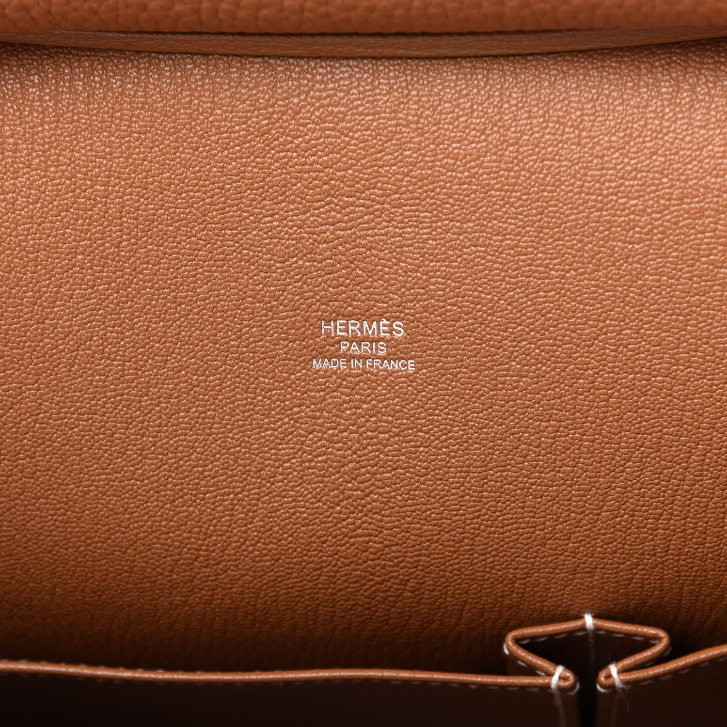 Hermes Taurillon Clemence Jypsiere 28 Gold 8 of 11