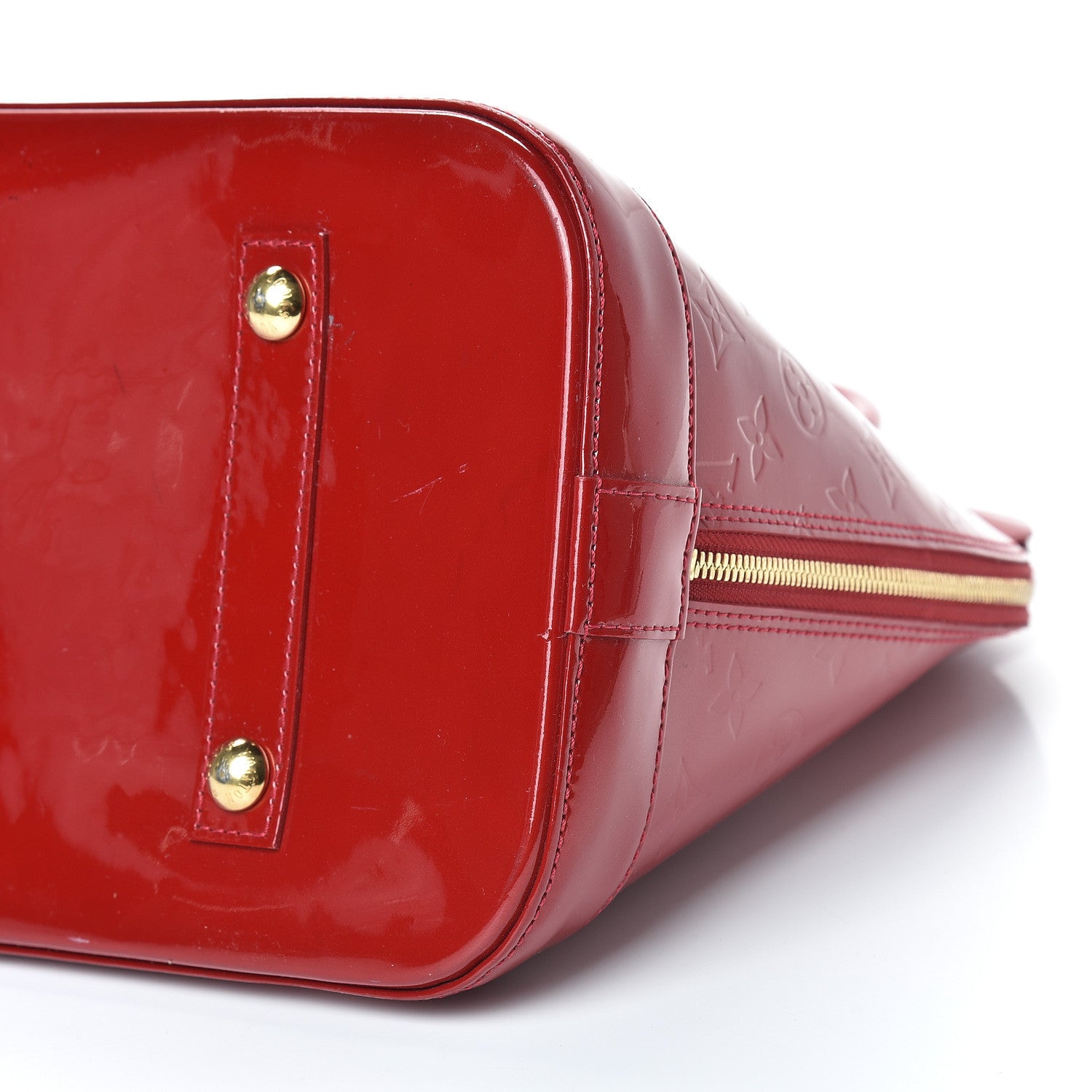 Louis Vuitton Vernis Alma GM Pomme D'Amour 8 of 14