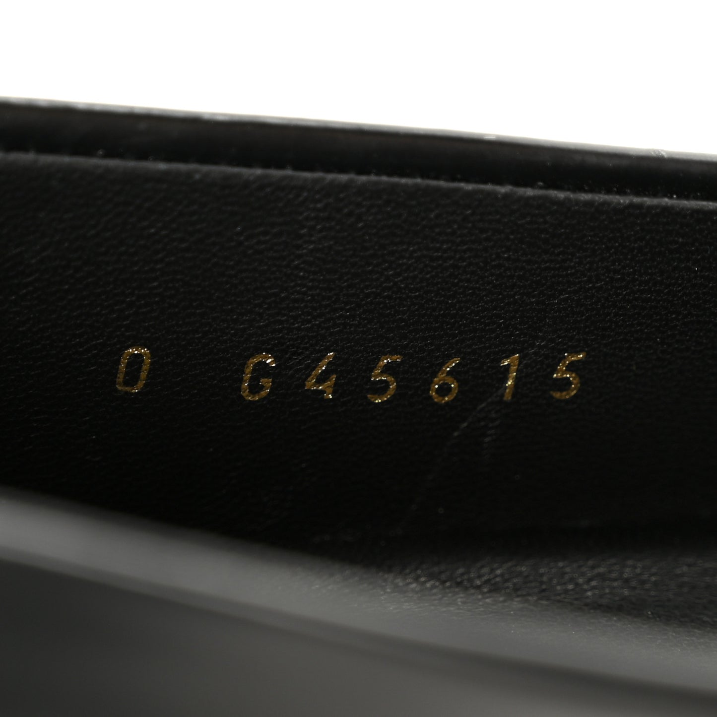 Calfskin Crystal CC Mocassin Loafers 36 Black