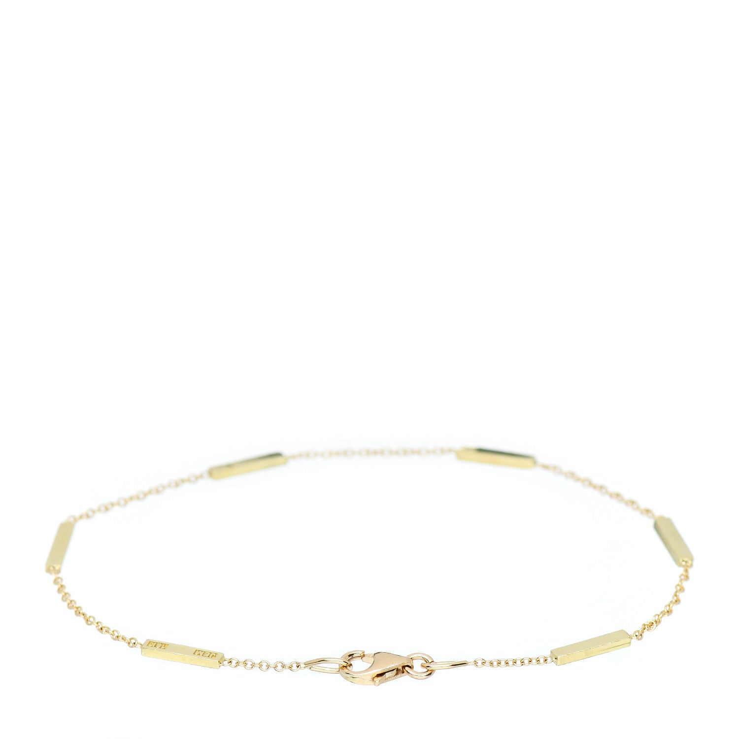 Jennifer Meyer 18K Yellow Gold Bar by the Inch Bracelet 3 of 4