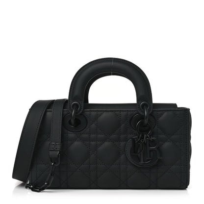 Christian Dior Ultra Matte Calfskin Cannage Small Lady D-Joy Black 1 of 9