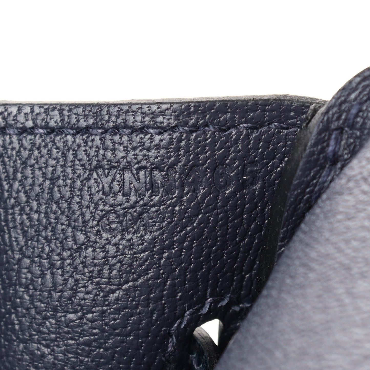 Togo Shiny Niloticus Crocodile Birkin Touch 30 Bleu Nuit