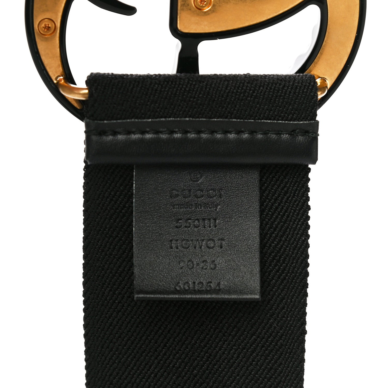 Gucci Elastic Crystal Embellished Plexiglass GG Marmont Belt 90 36 Black 4 of 6