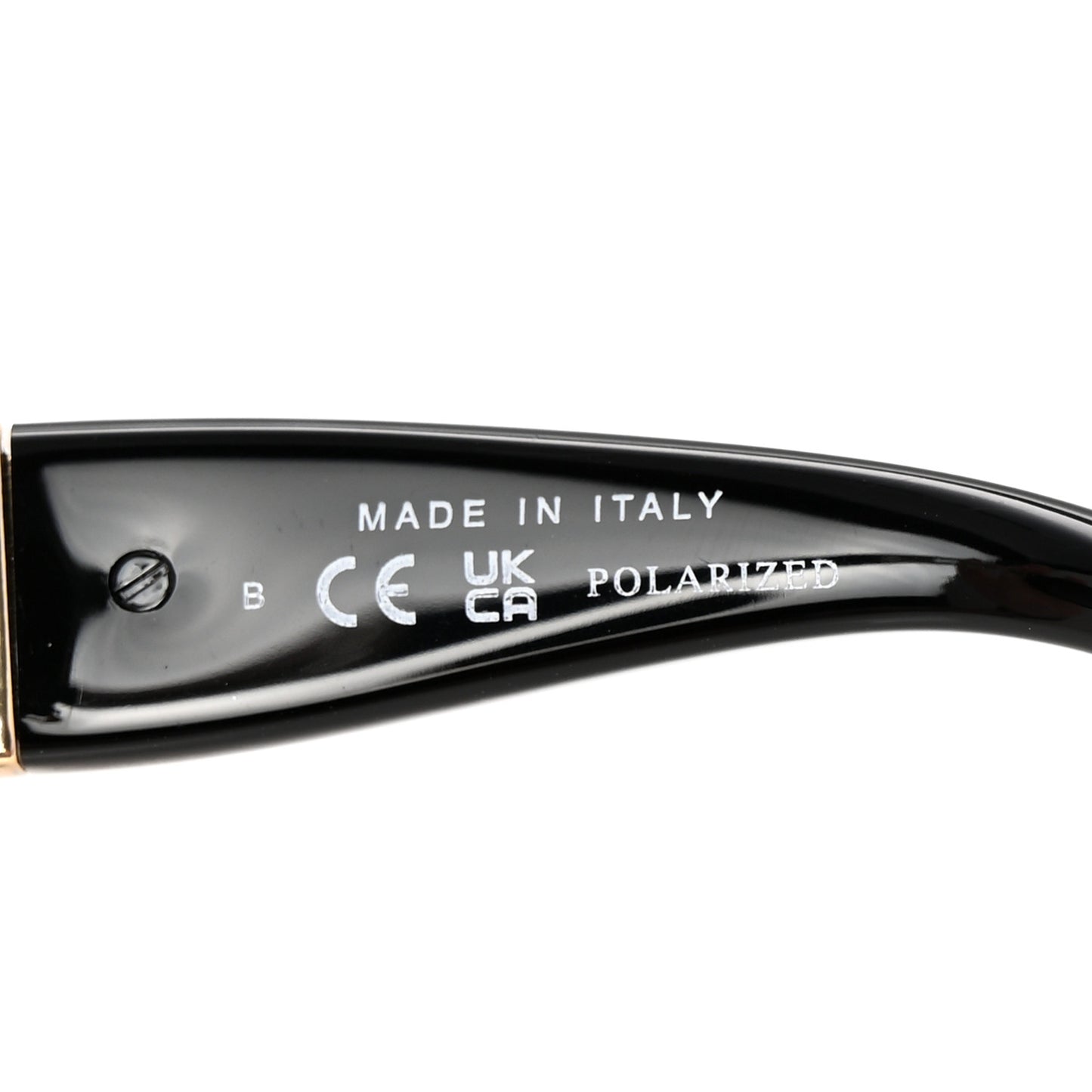 Acetate Lambskin Cat Eye Sunglasses 5538-Q Black