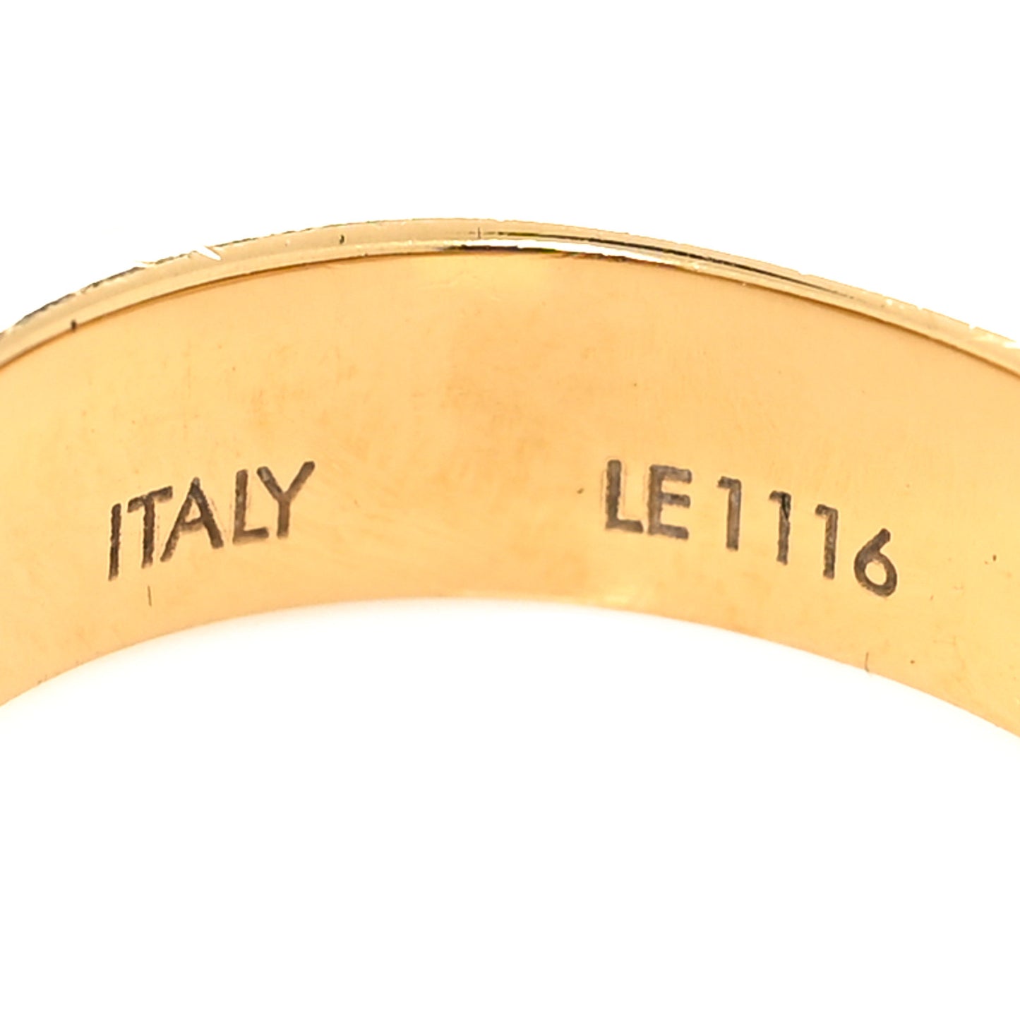 Monogram Nanogram Ring S Gold