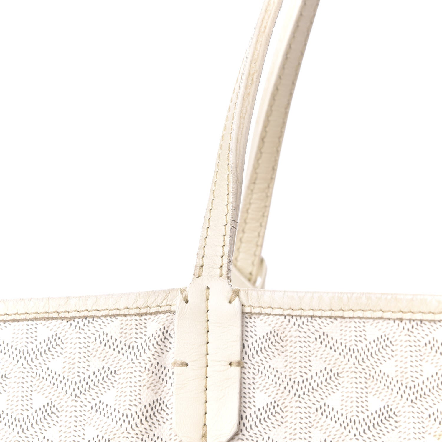Goyard Goyardine Saint Louis GM White 12 of 22