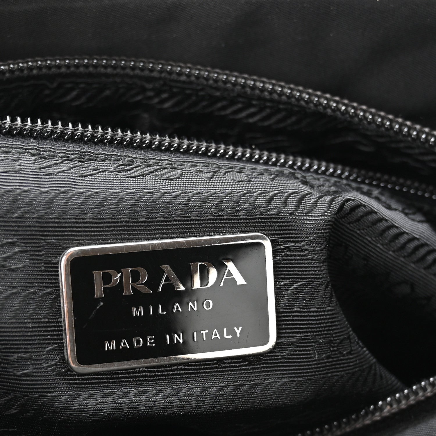 Prada Tessuto Nylon City Tote Black 10 of 19
