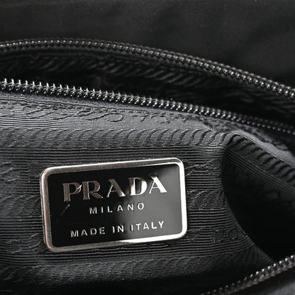 Prada Tessuto Nylon City Tote Black 10 of 19