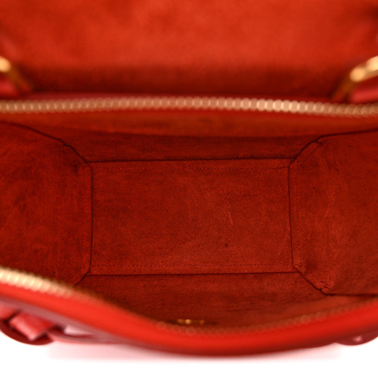 Grained Calfskin Nano Belt Bag Coral