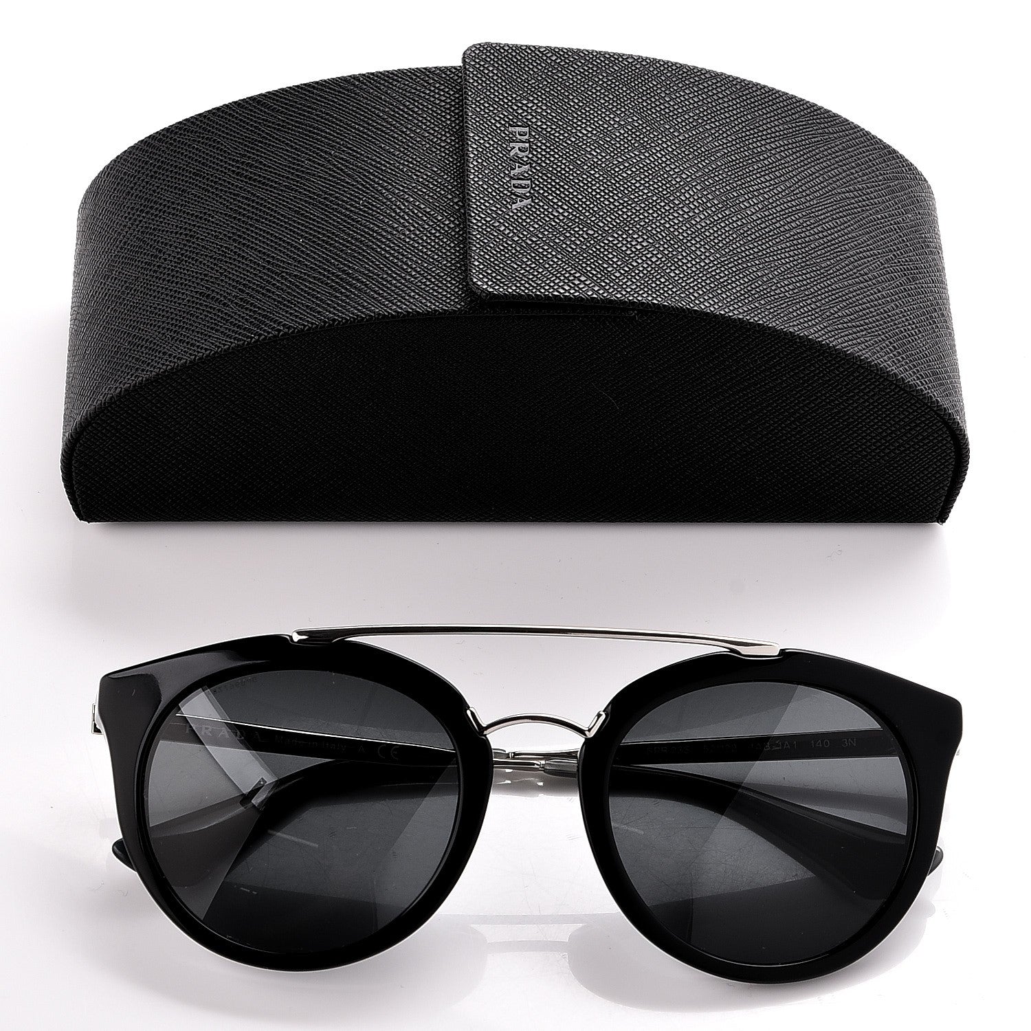 Prada Cinema Sunglasses SPR 23S Black 8 of 8