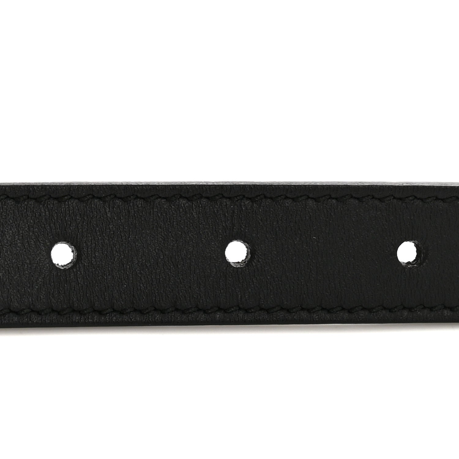 Gucci Calfskin Double G 20mm Belt 80 32 Black 3 of 8