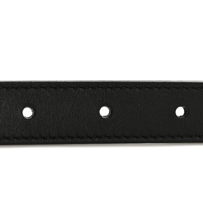 Gucci Calfskin Double G 20mm Belt 80 32 Black 3 of 8