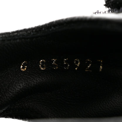 Chanel Grained Calfskin Velcro Dad Sandals 37.5 Black 9 of 10