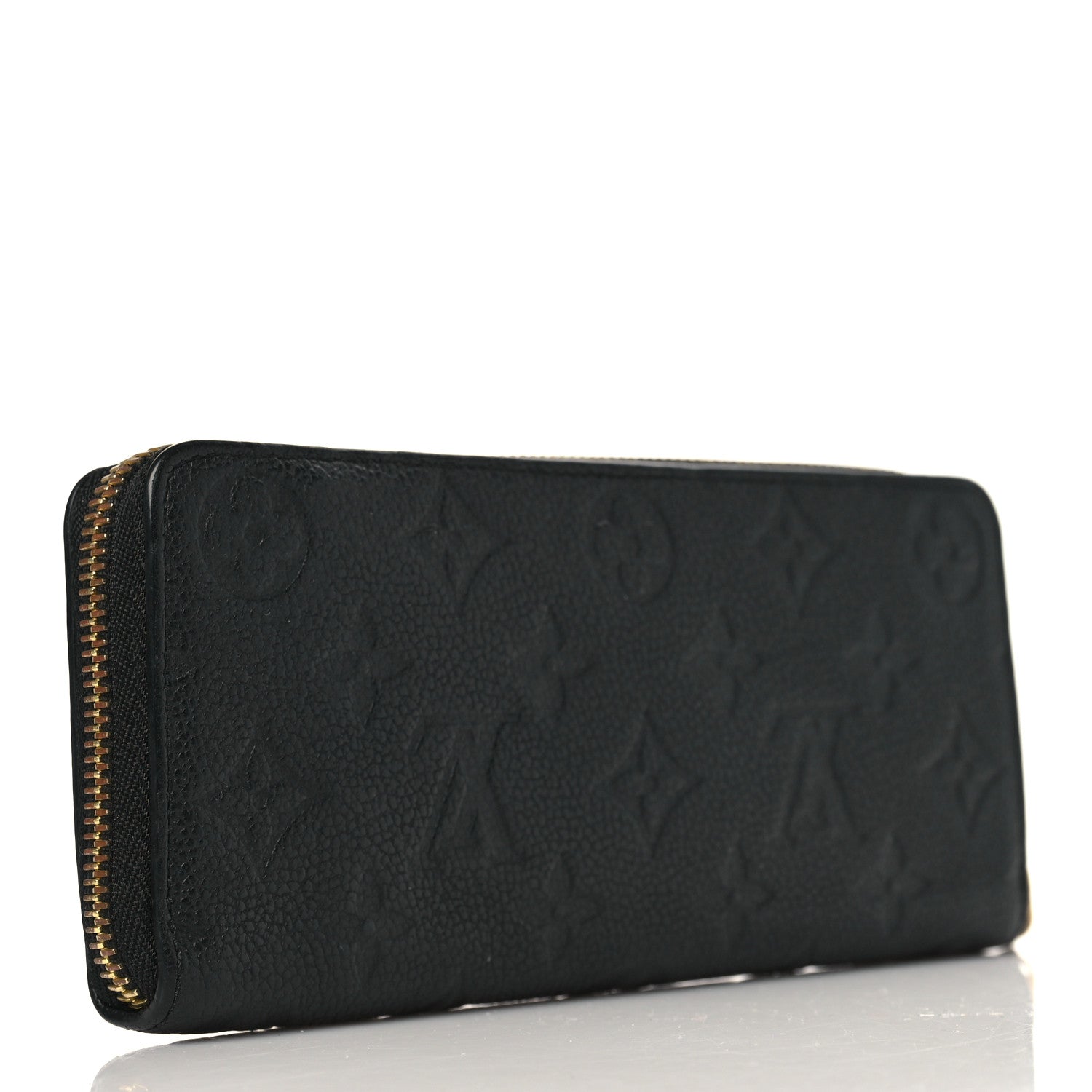Louis Vuitton Empreinte Clemence Wallet Black 3 of 7