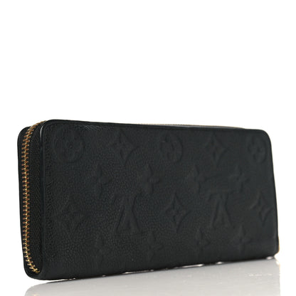 Louis Vuitton Empreinte Clemence Wallet Black 3 of 7