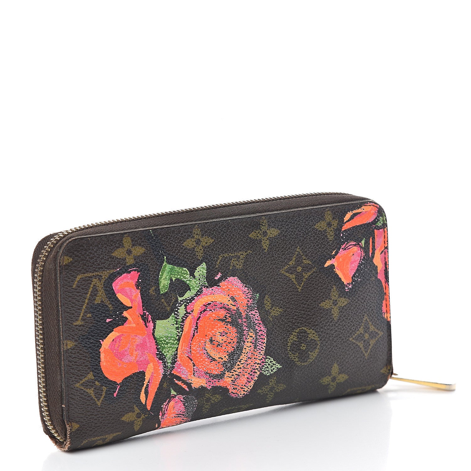 Louis Vuitton Monogram Roses Zippy Wallet 2 of 5