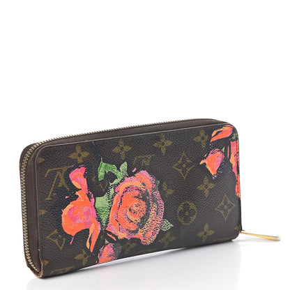 Louis Vuitton Monogram Roses Zippy Wallet 2 of 5
