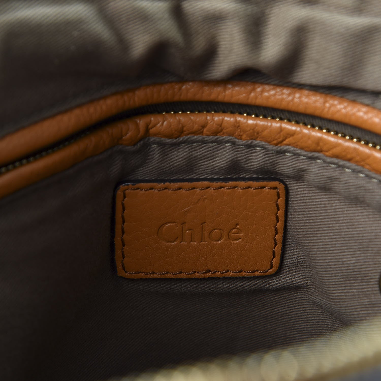 Chloe Calfskin Braided Medium Marcie Satchel Whiskey 9 of 12