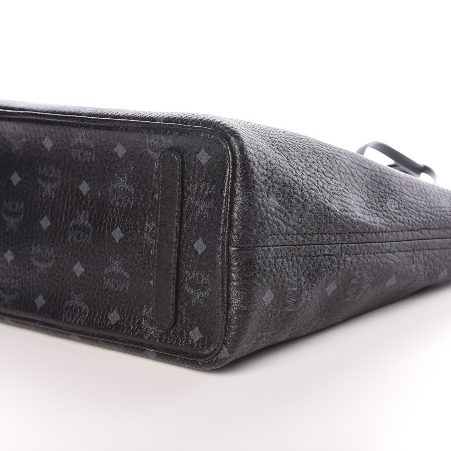 Visetos Medium Anya Zip Top Shopper Tote Black
