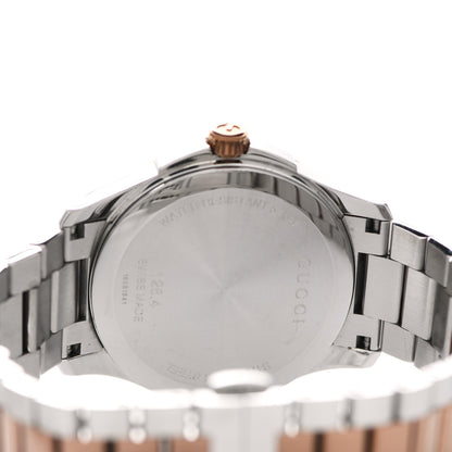 Gucci Stainless Steel 38mm G-Timeless Two Tone Quartz Watch Black 4 of 6