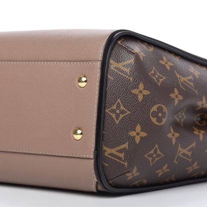 Louis Vuitton Calfskin Monogram Kimono Tote Taupe Glace 7 of 9