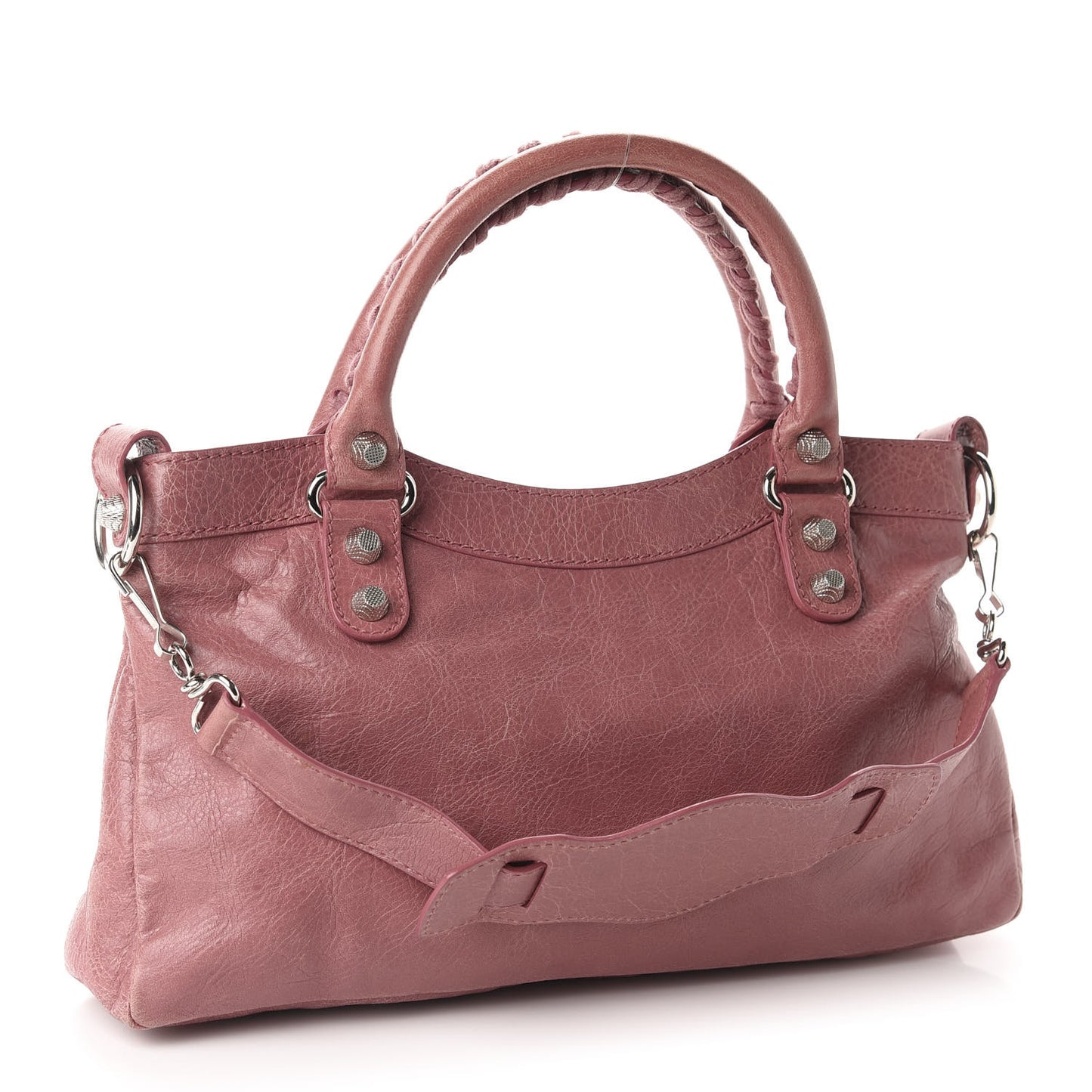 Agneau Giant 12 Silver Hardware First Rose Bruyere