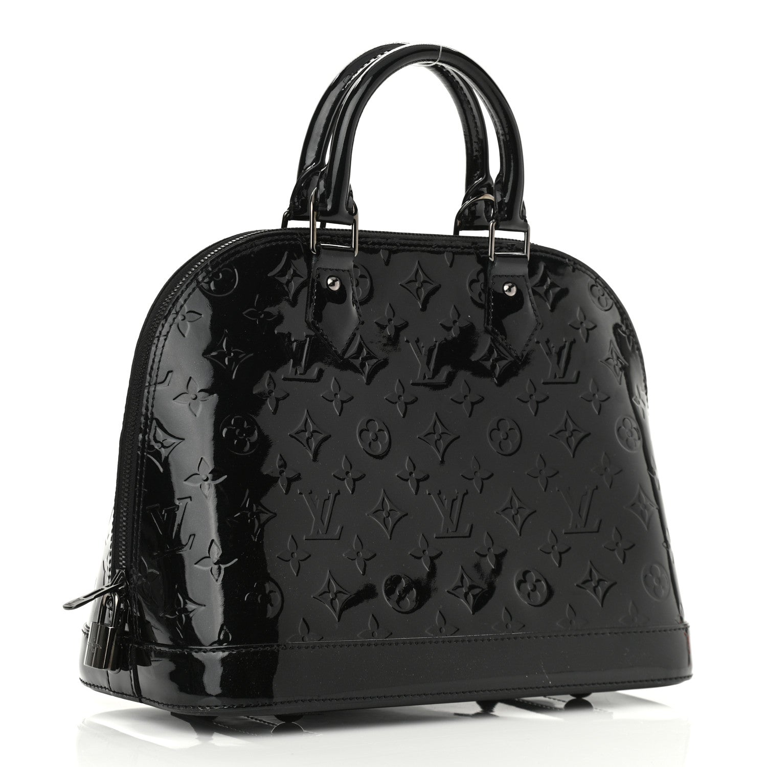 Louis Vuitton Vernis Alma PM Noir Magnetique 3 of 9