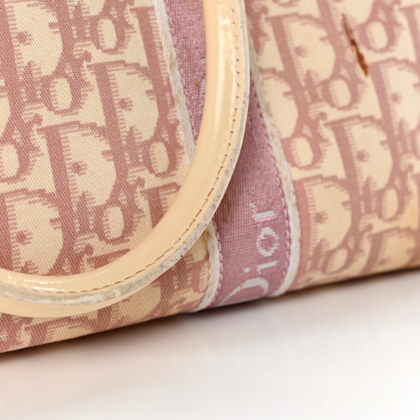 Monogram Girly Boston Pink