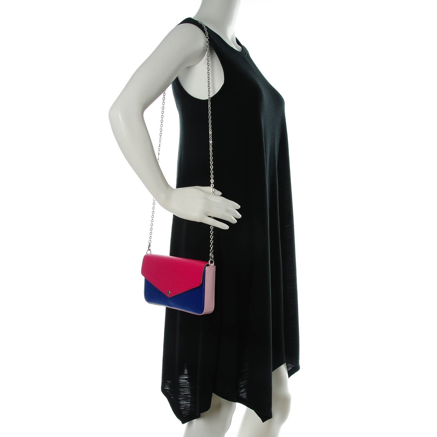 Epi Pochette Felicie Hot Pink