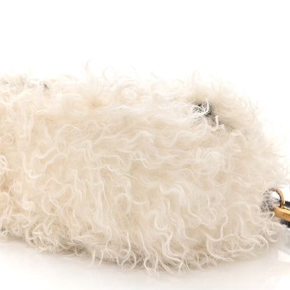 Fendi Mohair Baguette White 10 of 10