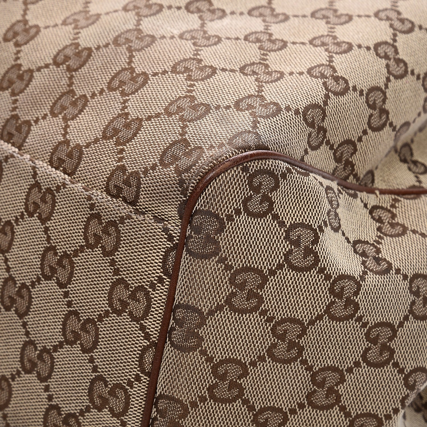 Gucci Monogram Large Sukey Tote Brown 13 of 19
