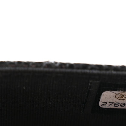 Chanel Caviar Quilted Flap Card Holder Black 8 of 10