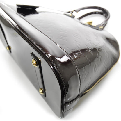 Louis Vuitton Vernis Alma MM Amarante 5 of 9