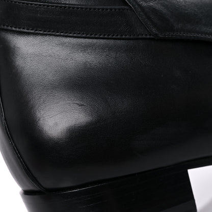 Saint Laurent Calfskin Mens Ankle Boots 46 Black 15 of 17