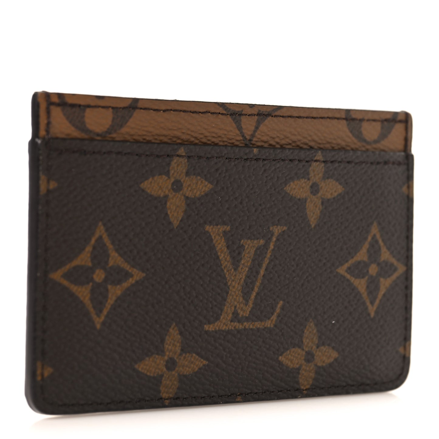 Reverse Monogram Card Holder