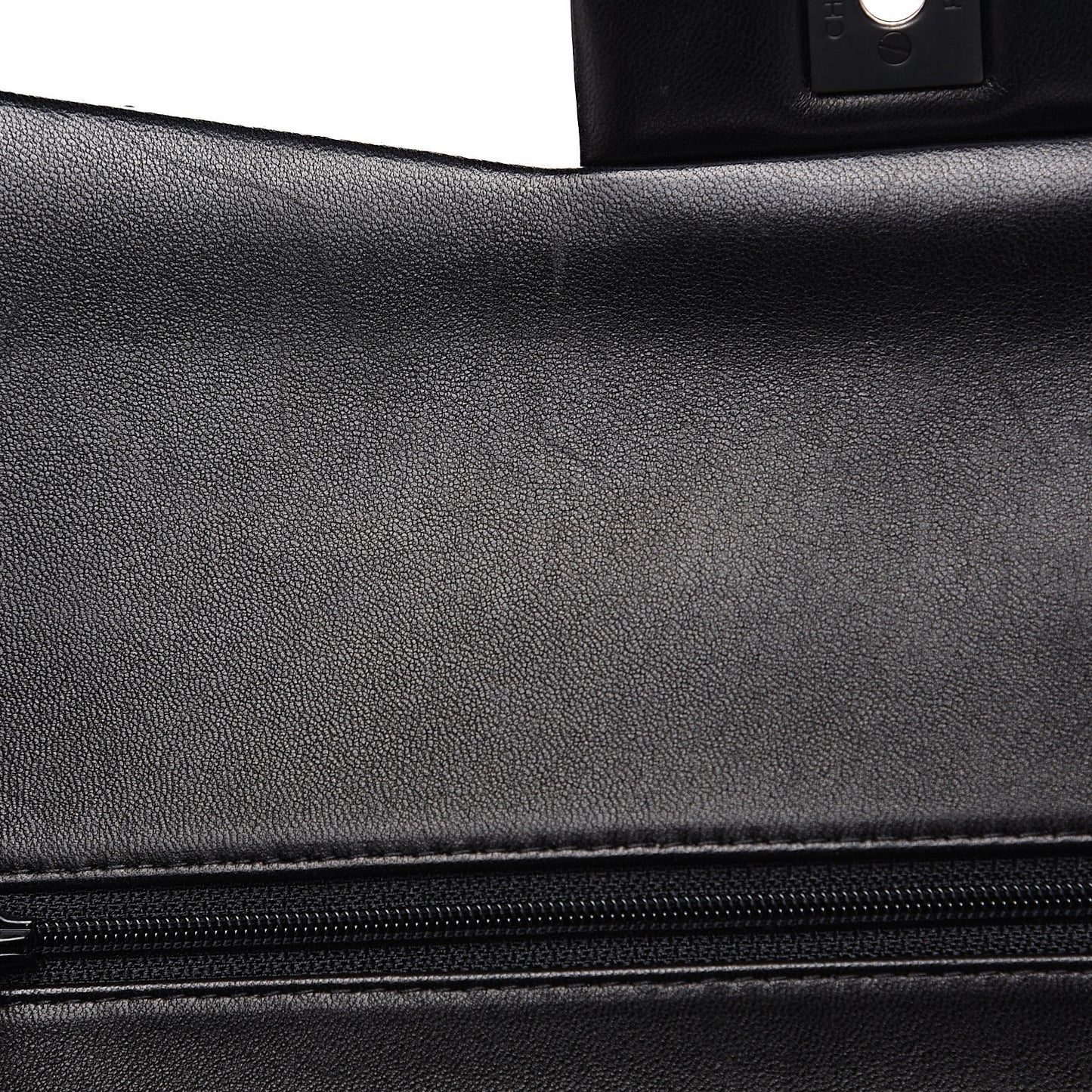 Lambskin Quilted Jumbo Double Flap So Black