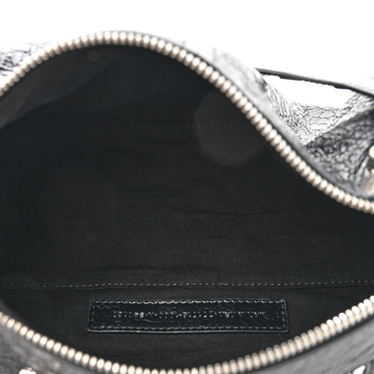 Balenciaga Agneau Arena Le Cagole Cylinder Bag Black 5 of 12