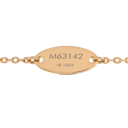 Louis Vuitton Brass Nanogram Bracelet Silver Gold 5 of 6