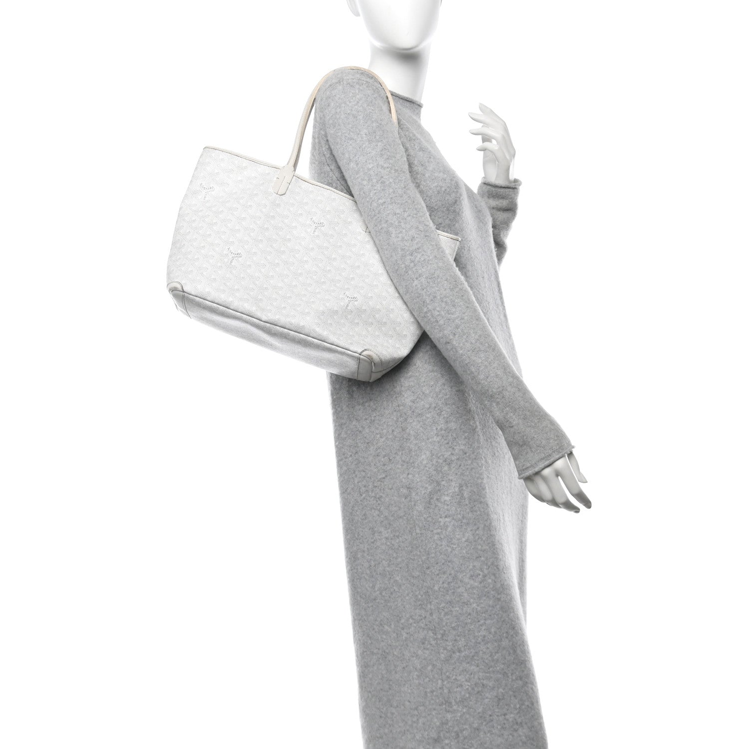 Goyard Goyardine Artois PM White 2 of 11