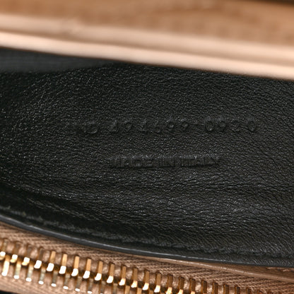 Saint Laurent Calfskin Y Quilted Monogram Small Loulou Chain Satchel Dark Beige 7 of 15