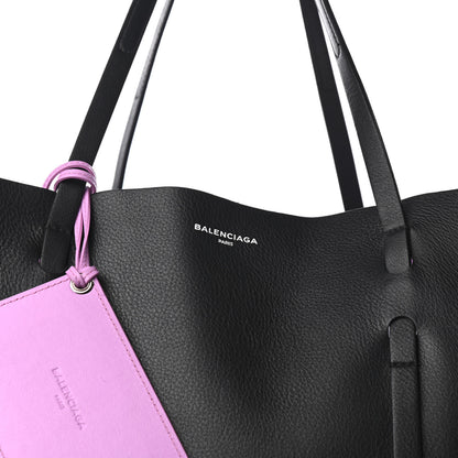 Balenciaga Veau Baltimore Double Sided Large Everyday Tote Black Purple 10 of 11
