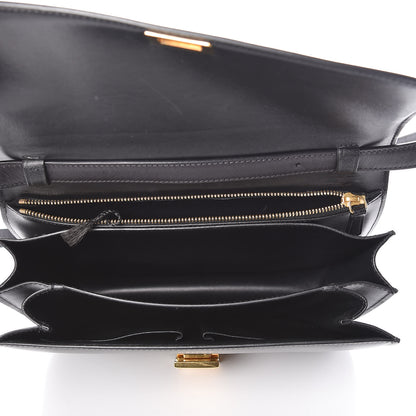 Celine Box Calfskin Medium Classic Box Flap Bag Black 5 of 9