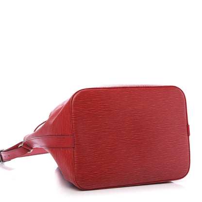 Louis Vuitton Epi Petit Noe Castillan Red 4 of 10