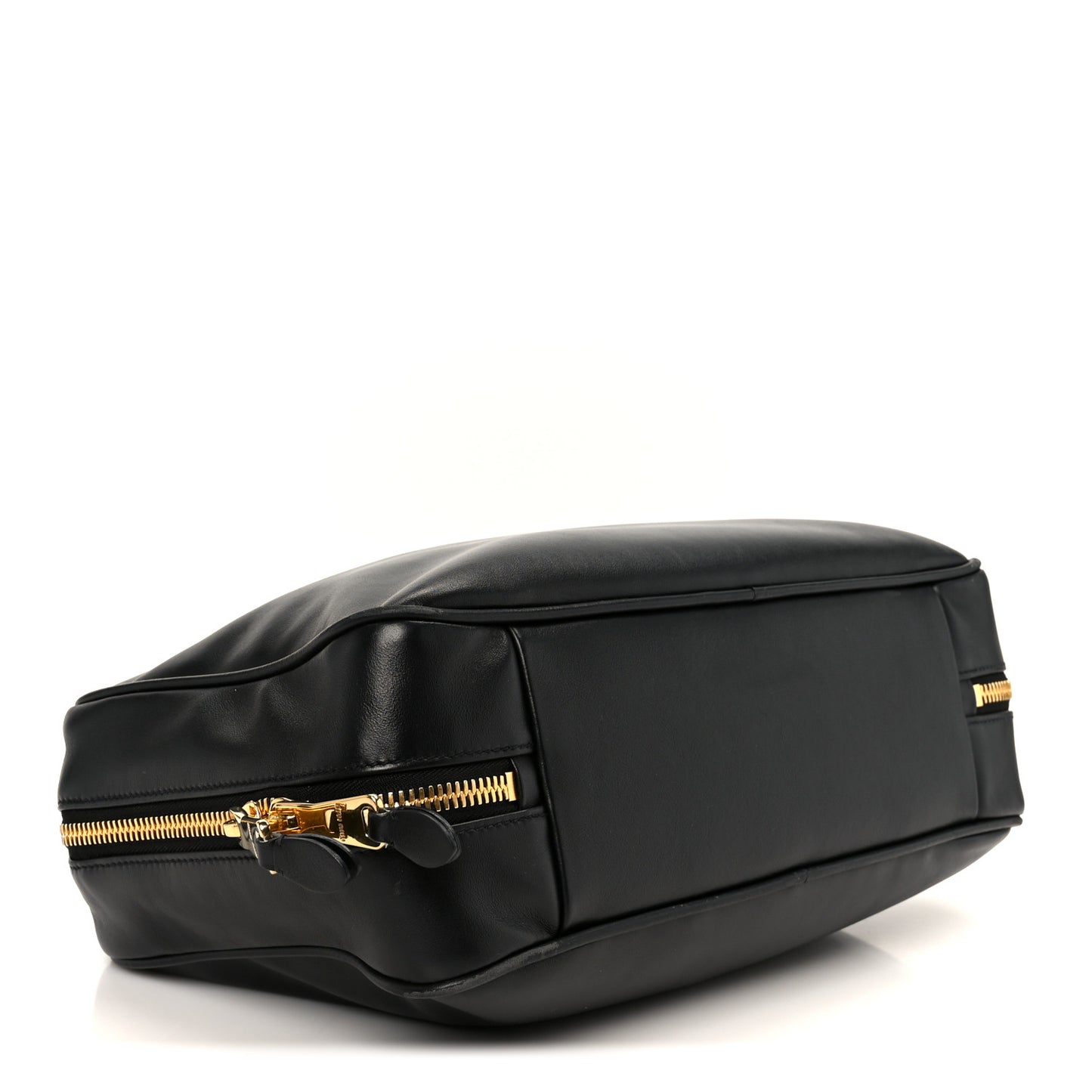Soft Calf Softy Large Beau Top Handle Bag Black