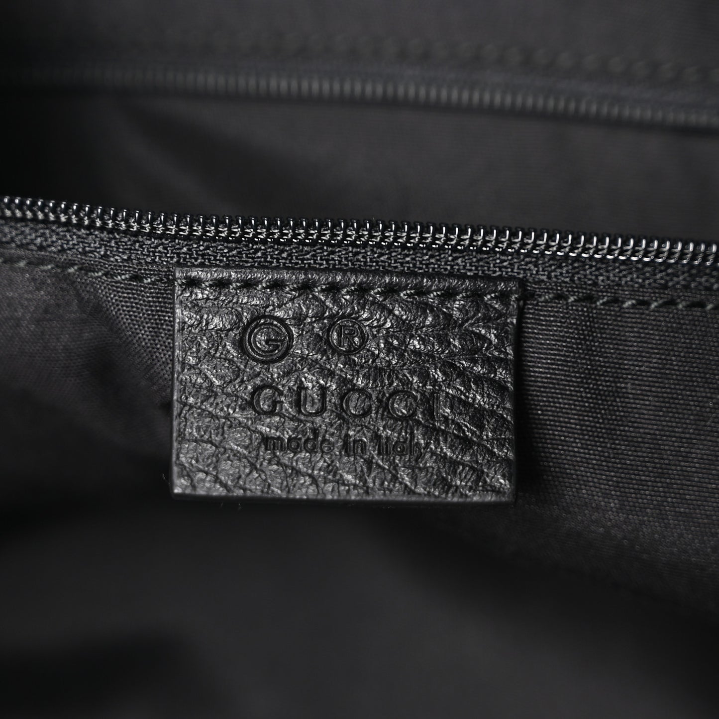 Monogram Travel Bag Red Black