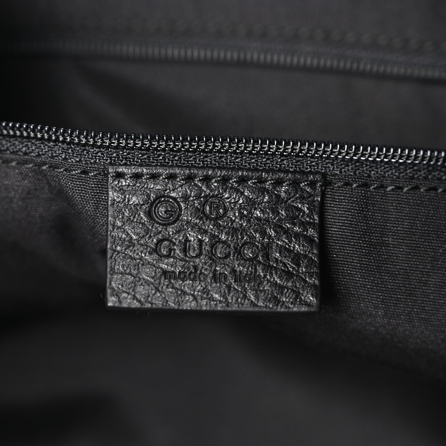 Gucci Monogram Travel Bag Red Black 6 of 10